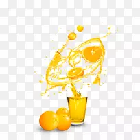 橙汁奶昔橙汁