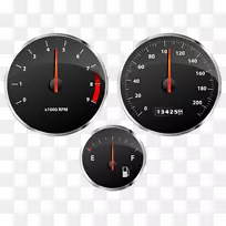 汽车速度计转速表燃油表自动拨号