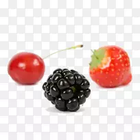 保健食品脱毒营养饮食-黑莓草莓樱桃