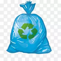 塑料袋、垃圾袋、回收纸.载体回收袋