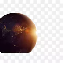 地球球体空间电脑壁纸-月球的广阔宇宙