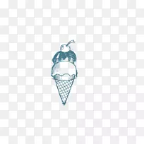 冰淇淋设计师壁纸锥