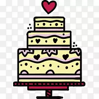 生日蛋糕多层结婚蛋糕