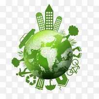 自然环境的地球生态平衡-绿色地球村
