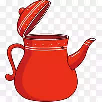 茶壶欧式-水壶PNG载体材料