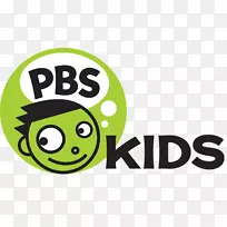 PBS儿童电视连续剧KLRU-绿色儿童标志