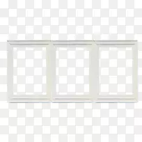窗式家具白色角框