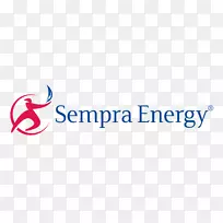 圣地亚哥天然气和电力公司公用事业电力南加州天然气公司-Sempra能源标志