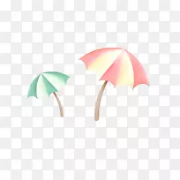 伞粉红色-阳伞