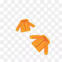 外套黄色图标-黄色夹克