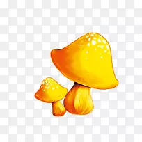 动画图标-卡通蘑菇