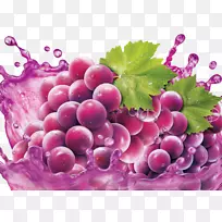 葡萄汁果汁紫色葡萄汁