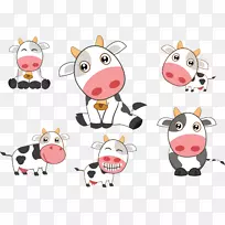 荷斯坦弗里西亚牛壁纸夹艺术创意奶牛