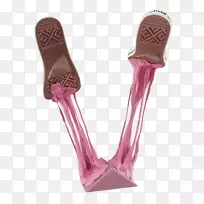 口香糖-有创意的口香糖和鞋子
