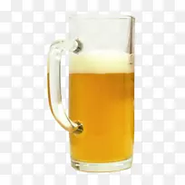 啤酒鸡尾酒-橙汁饮料-啤酒杯