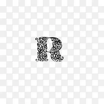 艺术标志-艺术字母r