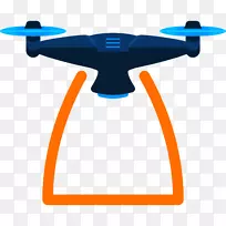无人驾驶飞行器遥控无人驾驶飞机竞赛图标-无人机