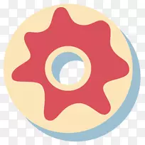 甜甜圈剪贴画-甜甜圈