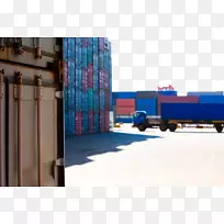 货物多式联运集装箱港口运输码头货运集装箱