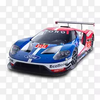 2016年24小时福特国际汽联世界耐力锦标赛福特汽车公司-蓝色福特GT赛车
