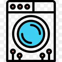 洗衣机洗衣符号图标洗衣机