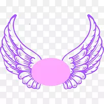 天使剪贴画-天使光环翅膀透明PNG