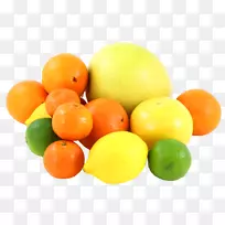 柚子，橘子汁，柠檬柚子-新鲜水果