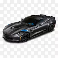 2018年雪佛兰Corvette跑车2018年雪佛兰Corvette大型跑车Corvette Stingray-黑色雪佛兰Corvette豪华跑车