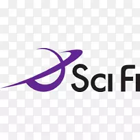 Syfy科幻标志sf重塑品牌-科幻小说透明背景