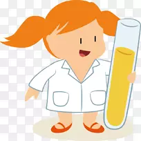 化学科学家-女科学家卡通指南
