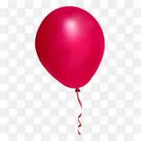 儿童生日气球派对-粉红色气球