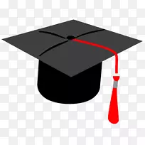 方形学术帽毕业典礼教育-毕业帽