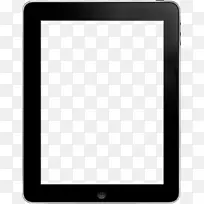 黑白正方形-iPad PNG照片