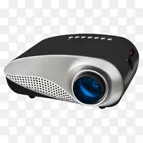 视频放映机发光二极管手持投影机背光液晶投影仪