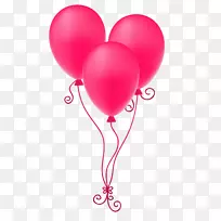 气球粉红色-粉红色气球