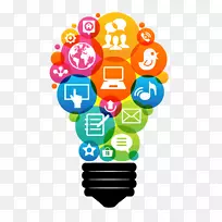 数字营销社交媒体营销策略-市场营销PNG文件