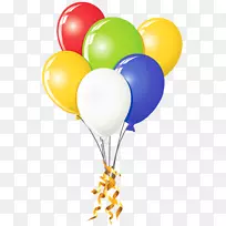 气球生日剪贴画-气球背景剪贴画