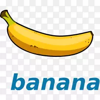 香蕉松饼剪贴画-香蕉图片