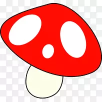 蘑菇剪贴画-蟾蜍