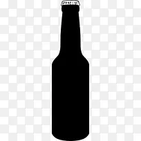 印度淡啤酒公司创始人酿造公司-酒瓶剪影