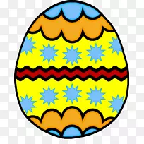 复活节兔子复活节彩蛋夹艺术-煎蛋剪贴画