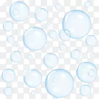 蓝色天空-泡泡PNG图片