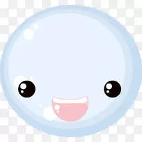 气泡言语气球剪辑艺术-蓝色气泡剪贴画