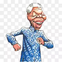 南非种族隔离纳尔逊曼德拉70岁生日贺词免费卡通片纳尔逊曼德拉