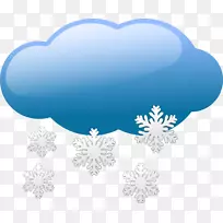 小雪，天气，云，剪贴画.人体工效学剪贴画