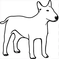 拉布拉多猎犬，苏格兰猎犬，西高地白猎犬，英国猎犬，白狗
