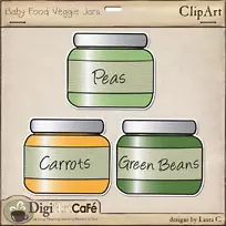 婴儿食品罐婴儿剪贴画食物婴儿剪贴画