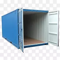 移动式集装箱多式联运集装箱货运货物-集装箱PNG图像