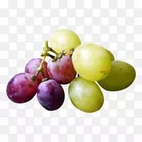 葡萄有机食品素食-红绿葡萄