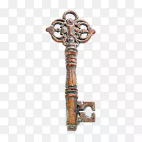 符号-复古钥匙